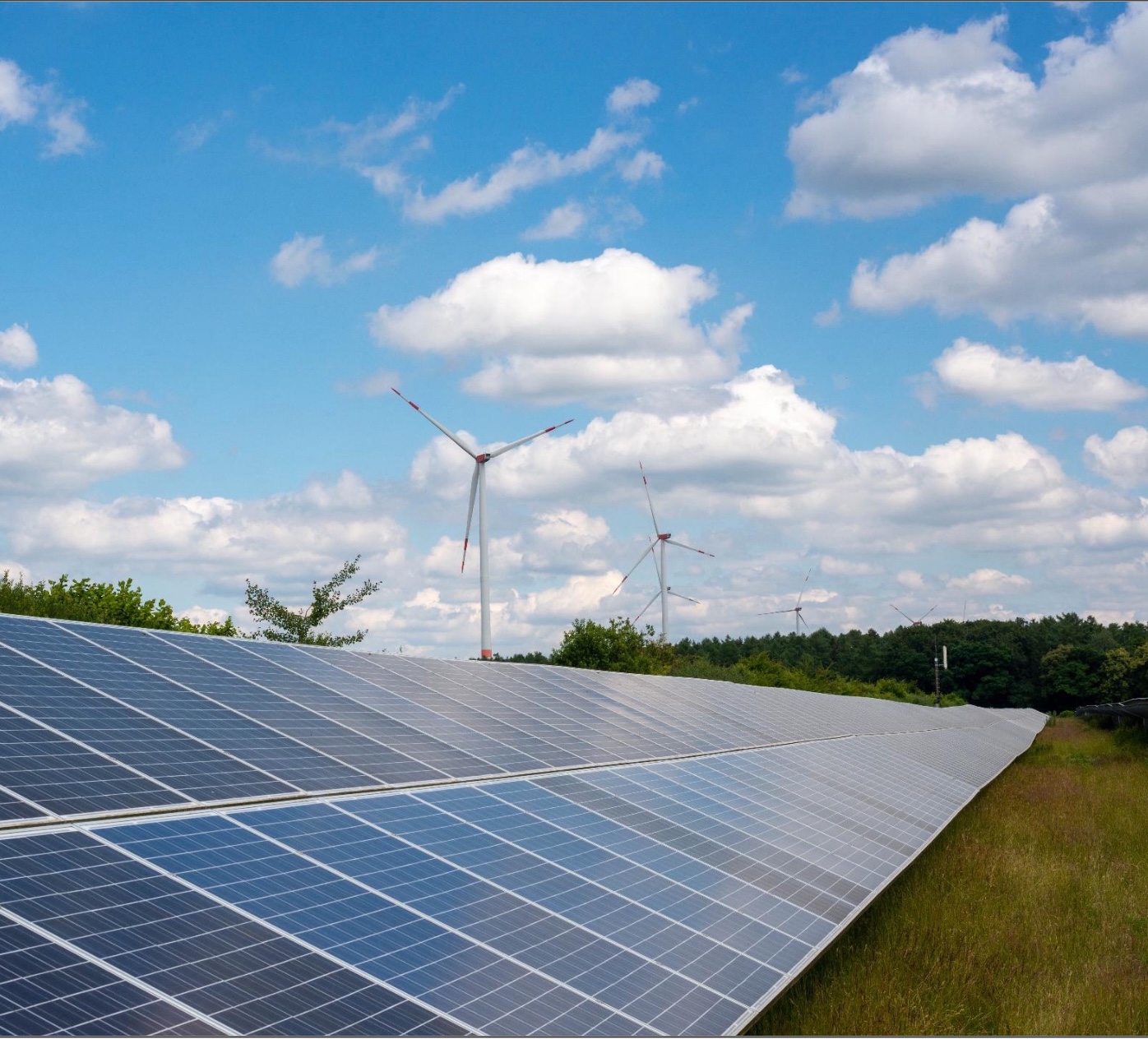 Platzhalterbild Windenergie und Photovoltaik für den Energiepark Alleenfeld