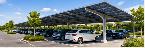 Park-Solar Überdachung